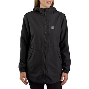 New Carhartt Jacket Womens XXL Rain Defender Relaxed Fit Lightweight Coat Hooded